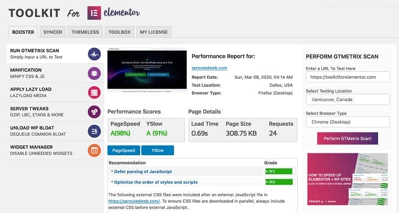 Toolkit for Elementor