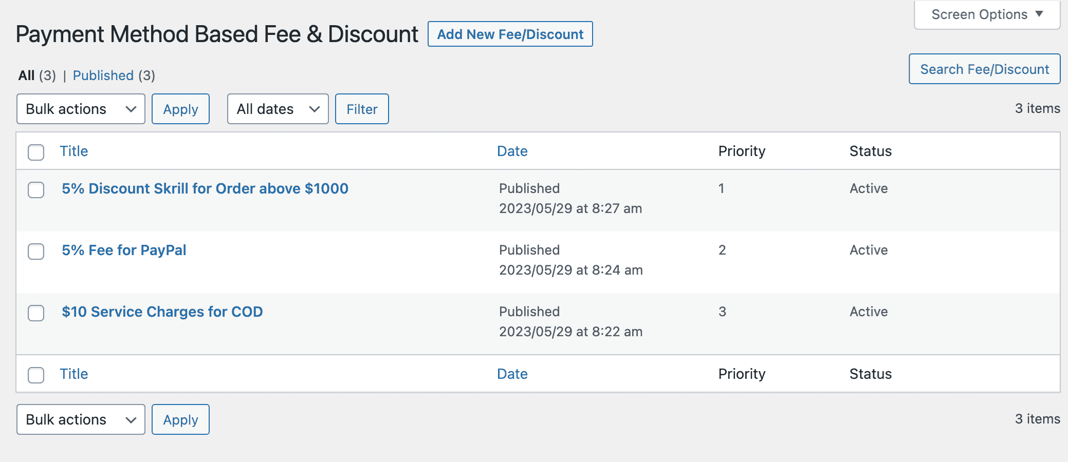 Payment Method Based Fee & Discounts for WooCommerce