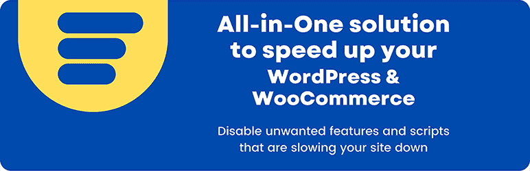 Disable Bloat for WordPress & WooCommerce PRO Plugin