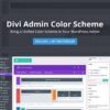 Divi Admin Color Scheme
