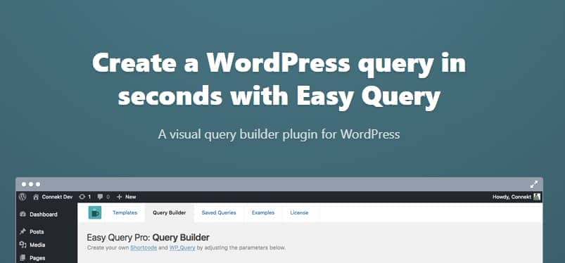 Easy Query Pro – WP Query Builder