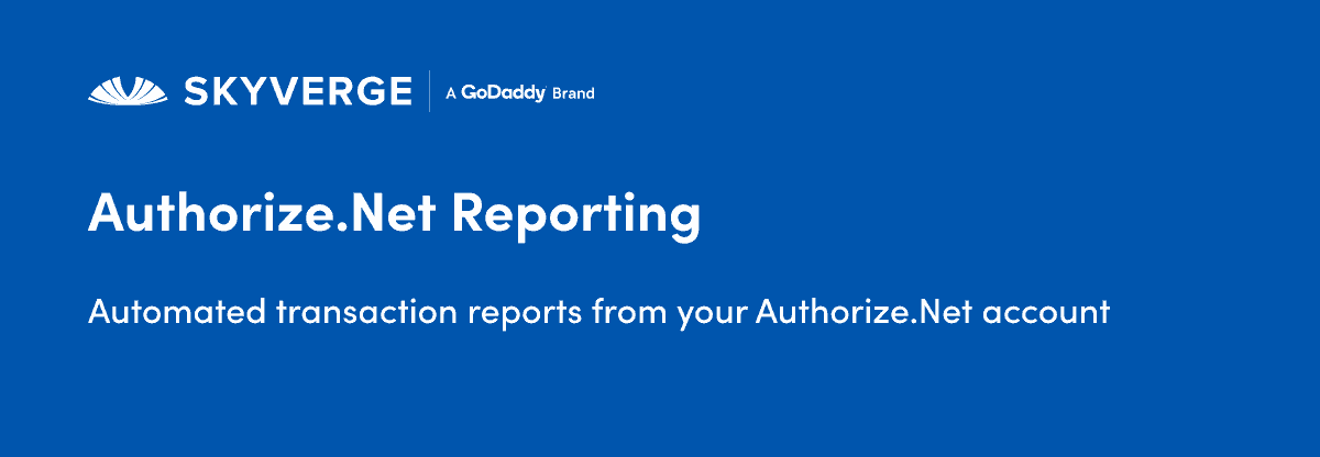 Authorize.Net Reporting for WooCommerce