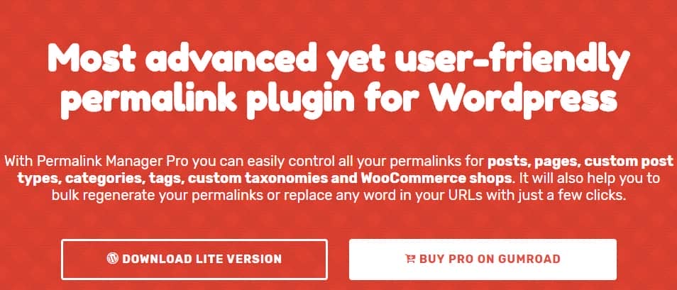 Permalink Manager Pro – Best WordPress Permalinks Plugin