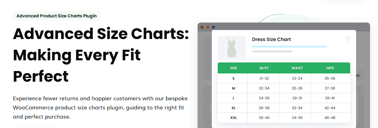 Product Size Charts Plugin for WooCommerce (Premium)