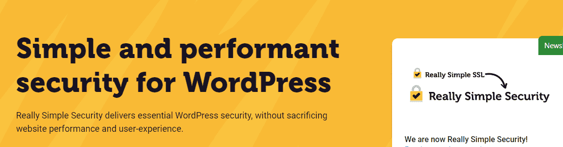 Really Simple Security Pro