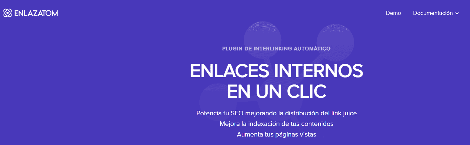 Enlazatom – Plugin de enlazado interno en 1 clic.