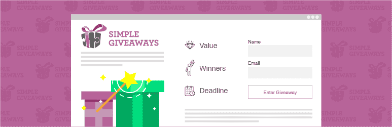 Simple Giveaways (Premium) – Create Beautiful Giveaways and Grow Your Email List