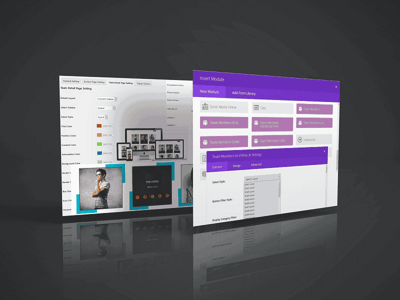 Divi Team Members