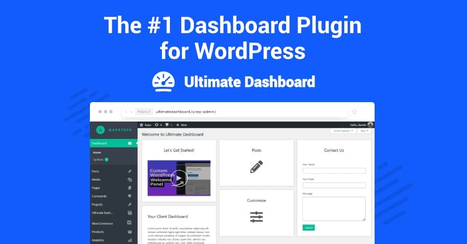 Ultimate Dashboard Pro – Full Control Over Your WordPress Dashboard