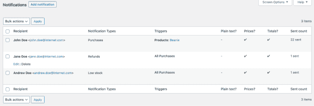 Advanced Notifications for WooCommerce