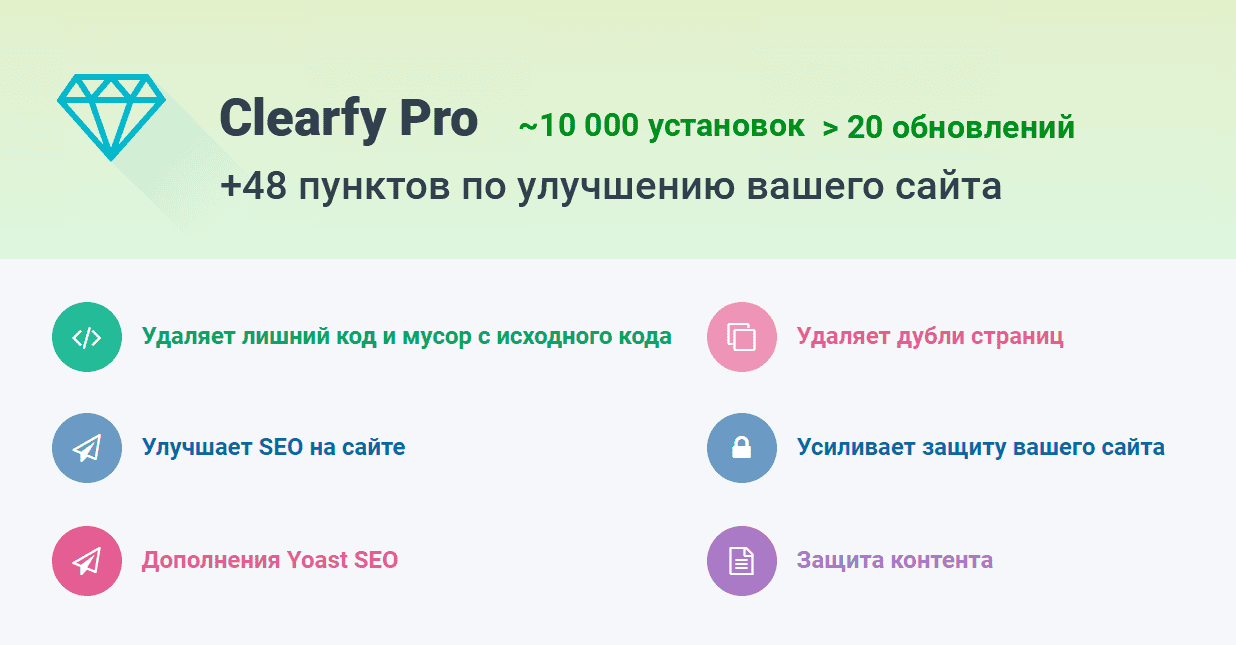 Clearfy Pro – Powerfull plugin for WordPress Optimizations