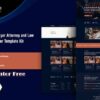 Lavale – Lawyer Attorney and Law Firm Elementor Template Kit