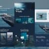 BlueHope – Whale & Marine Conservation Elementor Template Kit
