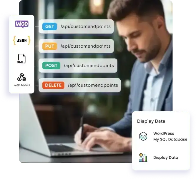 Connect to external APIs | Create Custom API in WP