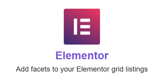 FacetWP – Elementor
