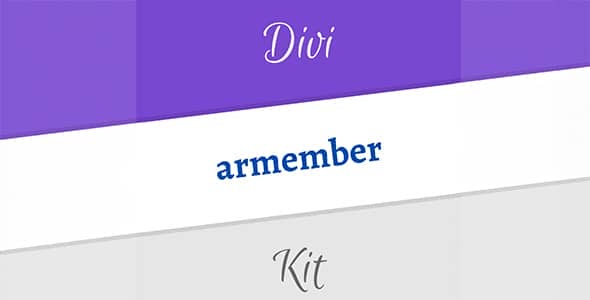 Divi ARMember Kit