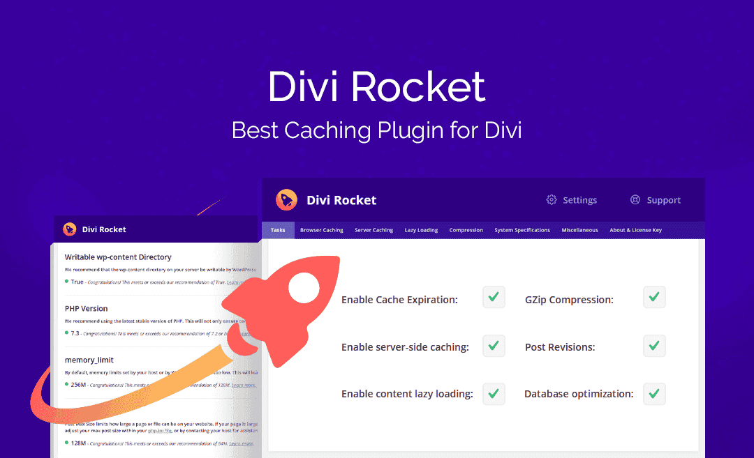 Divi Rocket – Caching Plugin Specifically Designed For The Divi