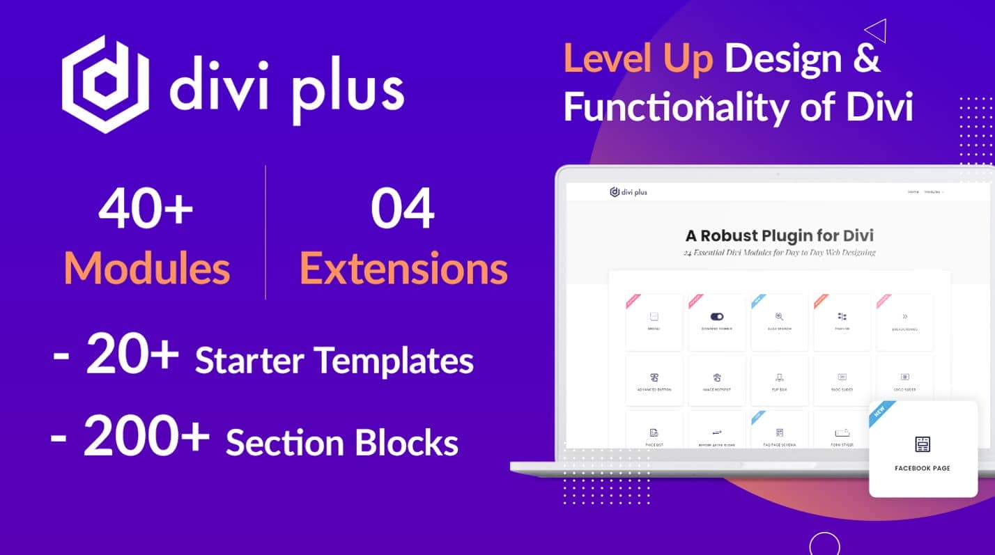 Divi Plus – The Ultimate Module Pack