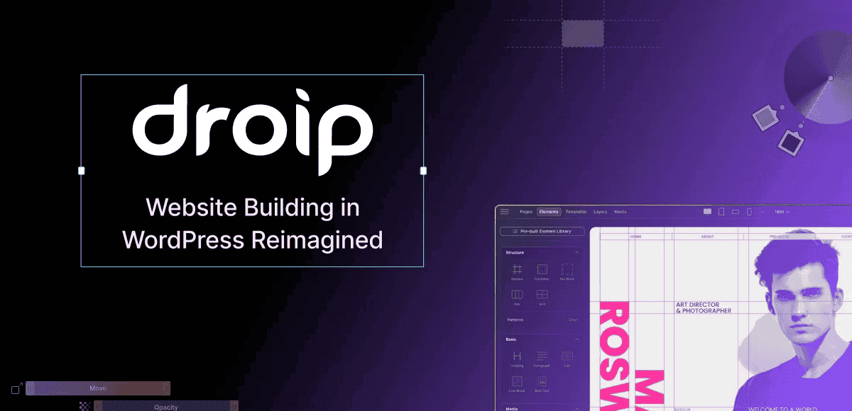 Droip | No-Code website builder for WordPress