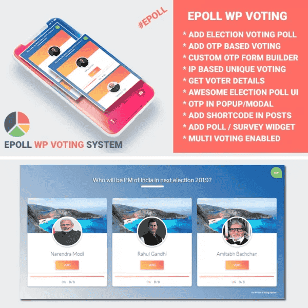 WP Poll Survey & Voting System – ePoll PRO