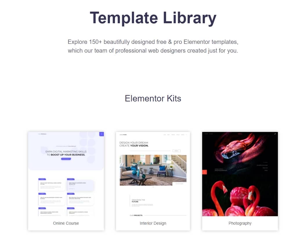 Elementor Pro Templates Pack