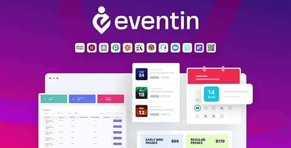 Eventin Pro – Event Manager, Calendar, Tickets for WooCommerce