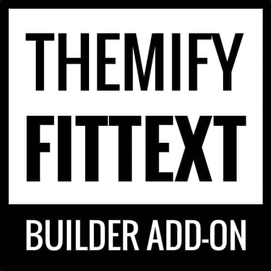 Themify Builder FitText