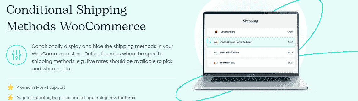 Conditional Shipping Methods WooCommerce (Octolize)