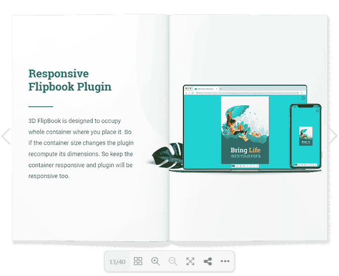 DearFlip – Realistic 3D Flip-books for WordPress