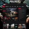 Game Portal WordPress Theme & Website Template