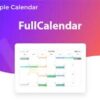 Simple Calendar – FullCalendar Addon – WordPress Compatible