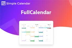 Simple Calendar – FullCalendar Addon – WordPress Compatible