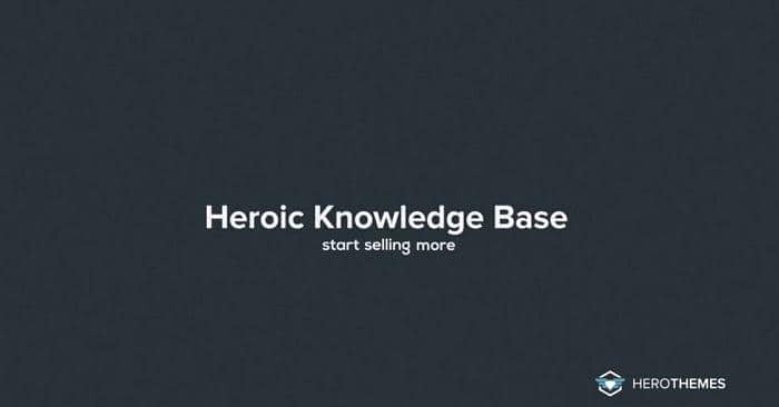 Heroic Knowledge Base Plugin – HeroThemes