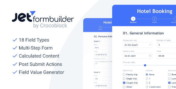 JetFormBuilder + Pro Addons