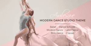 Arabesque – Modern Ballet School and Dance Studio Theme