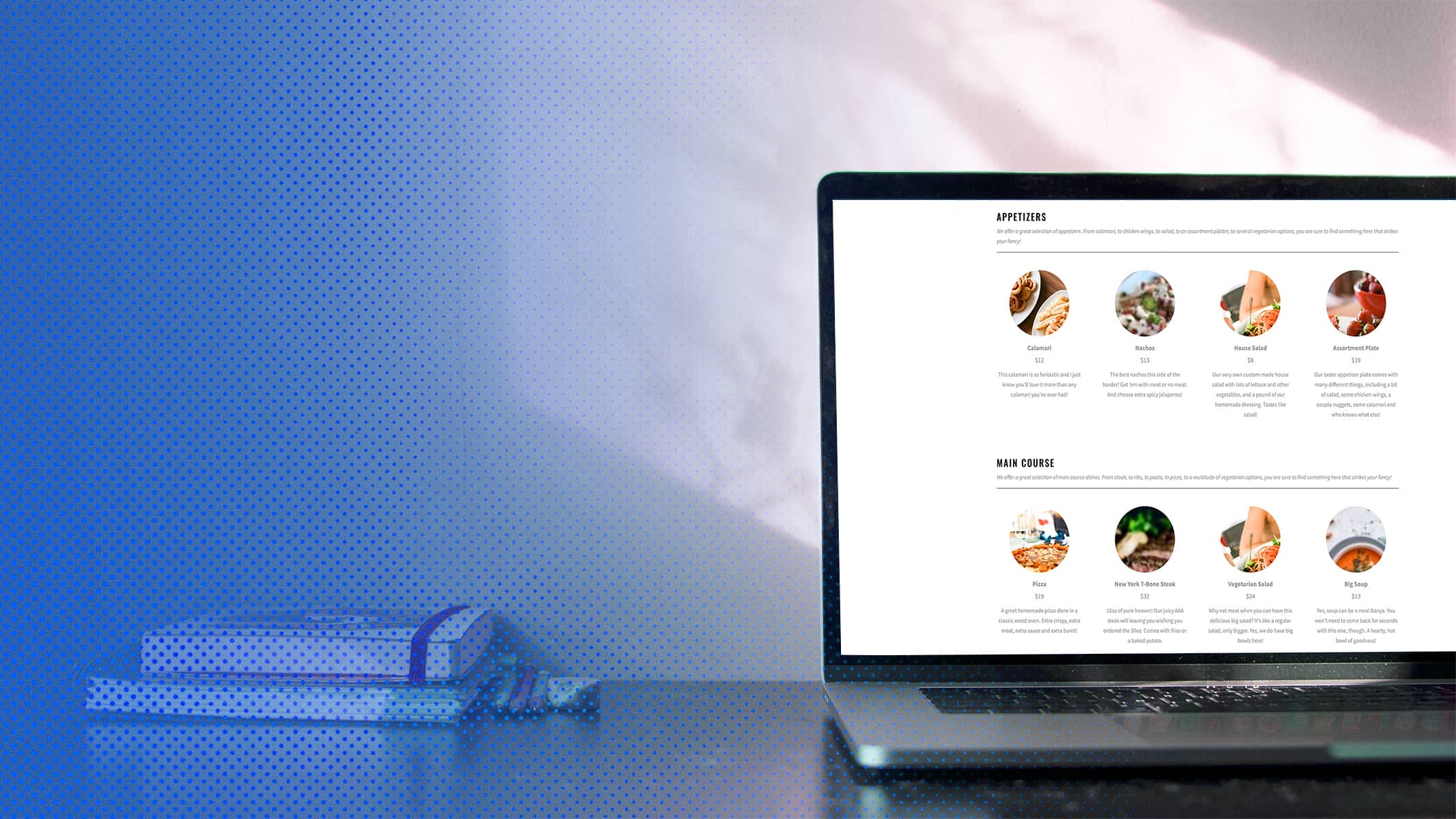 Five Star Restaurant Menu Premium