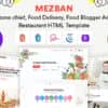 Mezban – Food Delivery, Food Blogger & Restaurant HTML Template