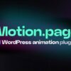 Motion.page – #1 Animation & Interaction WordPress Plugin for Pros