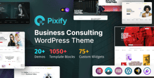 Pixify – Business Consulting WordPress Theme
