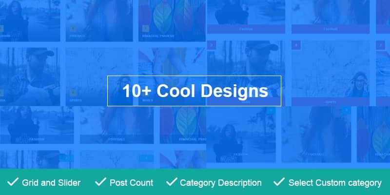 Post Category Image Grid and Slider Pro By WpOnlineSupport
