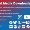 WordPress Social Media Downloader Plugin