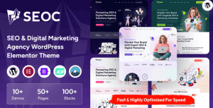 SEOC – SEO & Creative Digital Marketing Agency WordPress Theme