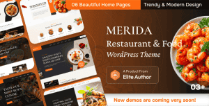 Merida – Restaurant & Food WordPress Theme