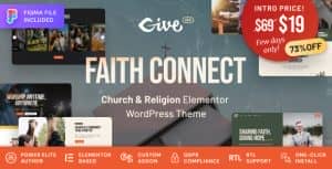 Faith Connect – Religion & Church WordPress Theme