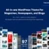 Publisher Pro – All-in-one WordPress Theme For Magazines, Newspapers, and Blogs