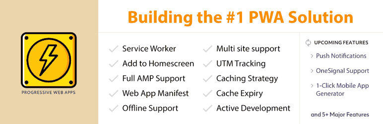 PWA for WP & AMP with Premium Extensions