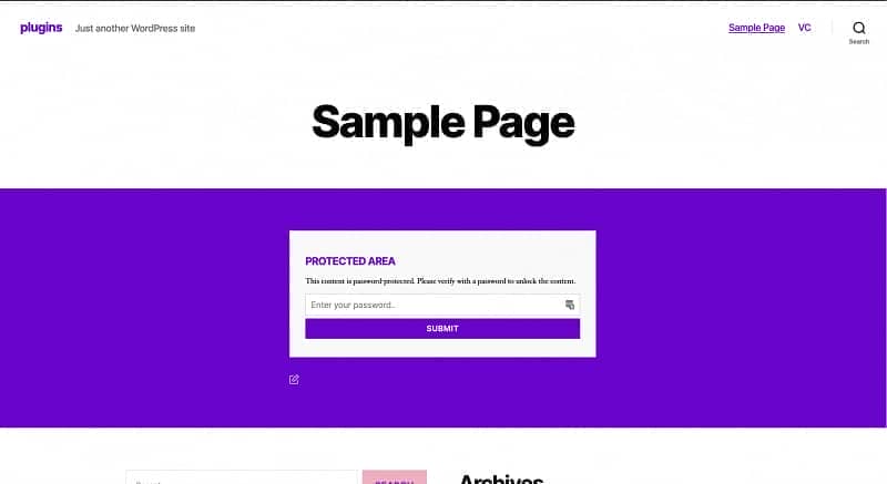 Passster (Premium) – Plugin to Password-Protect portions of a Page or Post