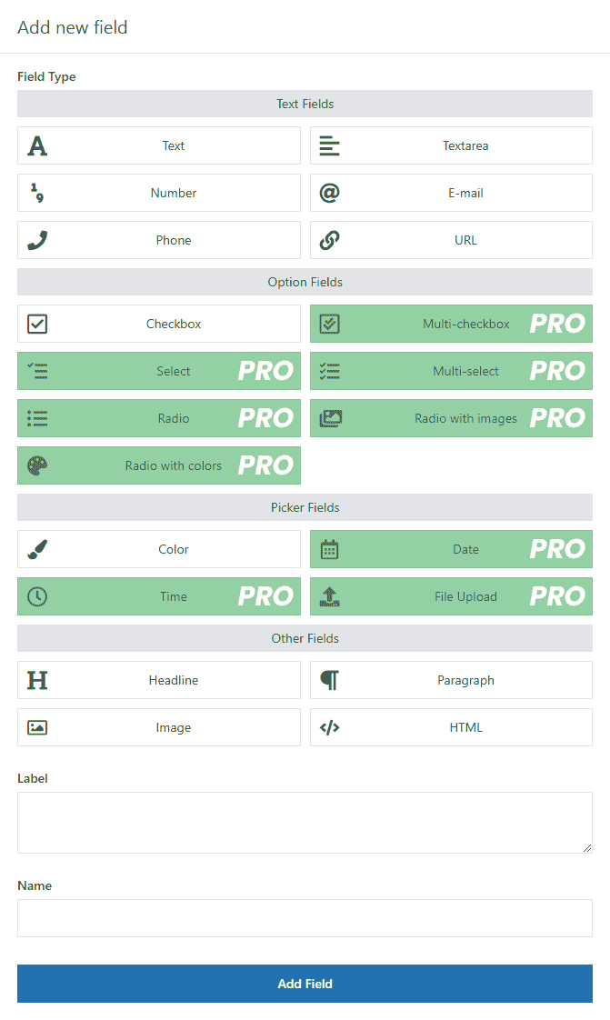 Media Library Categories Premium