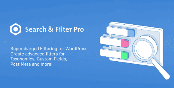 Search & Filter Pro – The Ultimate WordPress Filter Plugin + Extensions