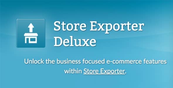 Store Exporter Deluxe